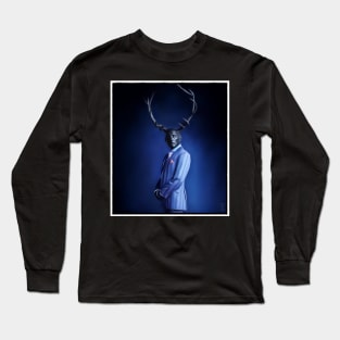 Hannibal Lecter Blue Suit Wendigo Long Sleeve T-Shirt